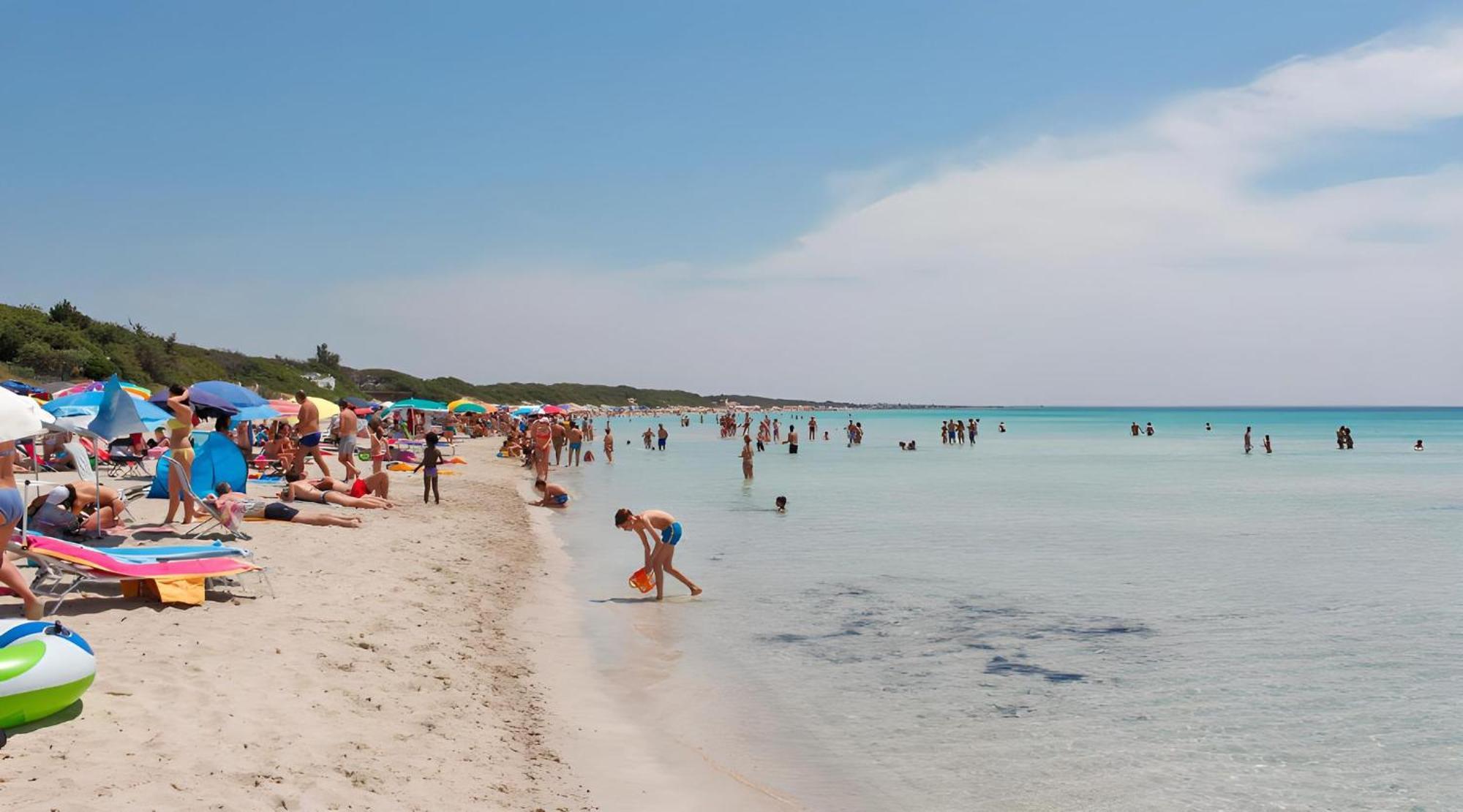 Emerald Residence Sleeps 12 With Sea View Porto Cesareo Buitenkant foto