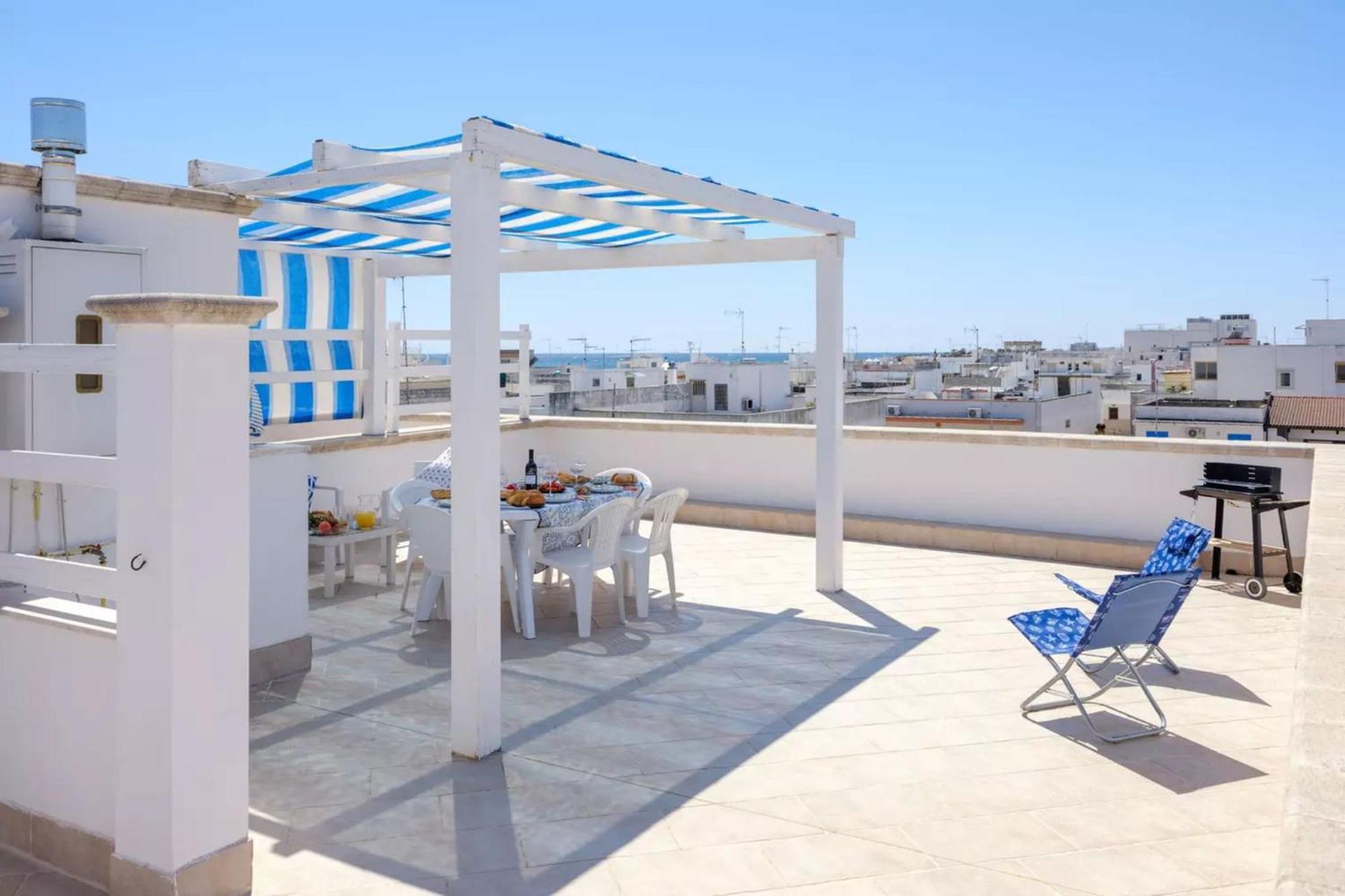 Emerald Residence Sleeps 12 With Sea View Porto Cesareo Buitenkant foto
